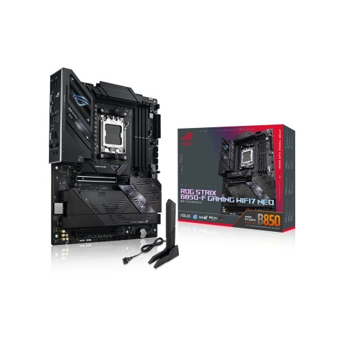 ASUS ROG STRIX B850-F GAMING WIFI7 NEO AMD B850 Soket AM5 DDR5 9000+MT/s(OC) Wi-Fi 7 ATX Anakart