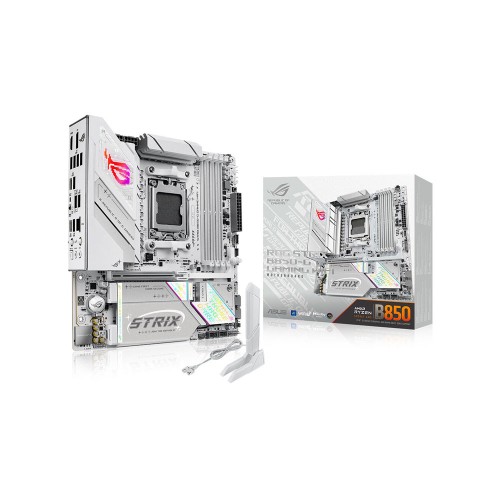 ASUS ROG STRIX B850-G GAMING WIFI AMD B850 Soket AM5 DDR5 8000+MT/s(OC) Wi-Fi 7 mATX Anakart