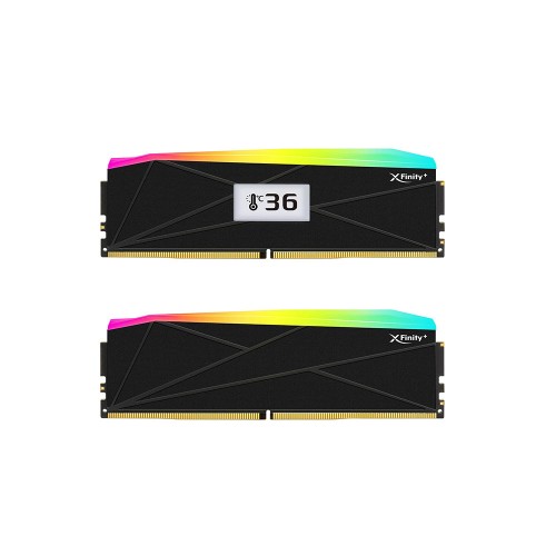 V-COLOR Manta XFinity+ ARGB 32GB (2x16GB) 6400MT/s OLED DDR5 CL32 INTEL XMP Ram-OTMXFL1664832KWK