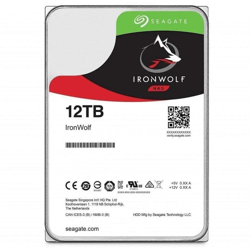 Seagate 3.5" 12TB Ironwolf  Sata 3.0 256MB Önbellek 7200 Rpm Hardisk