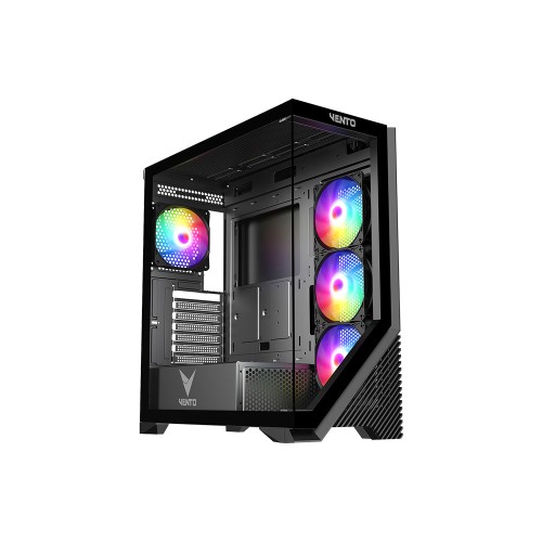 Vento VG4202FL Rainbow Fanlı Temperli Camlı Hydro K PRO 750W 80Plus Bronze ATX Gaming Kasa