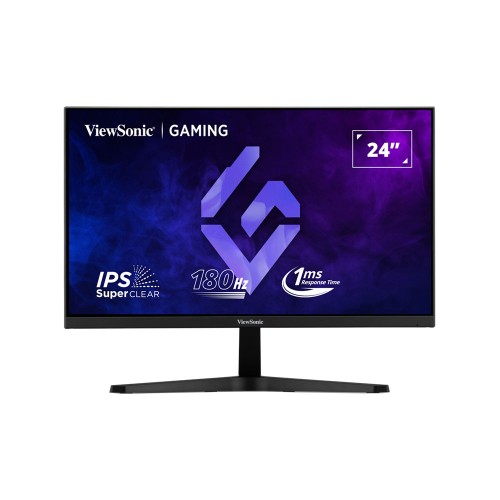 VIEWSONIC VX24G1-HD 24" 1ms MPRT 180HZ G-Sync SuperClear IPS FHD Gaming Monitor