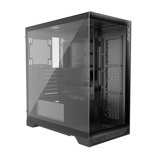 XPG INVADER X Temperli Camlı Full-Tower Siyah Bilgisayar Kasası-INVADERXMTWOF-BKCWW