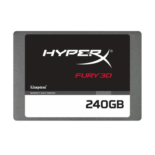Kingston 240GB HyperX Fury 3D Serisi Sata 3.0 Okuma Hızı 500MB / Yazma Hızı 500MB SSD