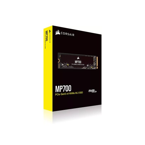 CORASIR MP700 1TB PCIe 5.0 NVMe 3D TLC NAND R:9500MB/W:8500MB M.2 SSD-CSSD-F1000GBMP700R2