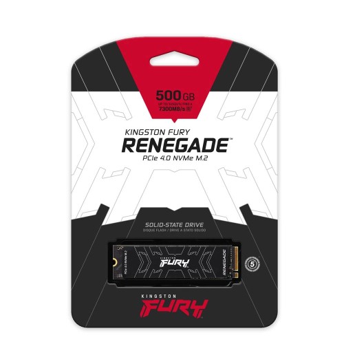 Kingston 500GB Fury Renegade NVMe M.2 Okuma Hızı 7300MB / Yazma Hızı 3900MB SSD