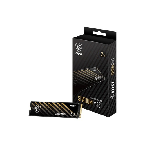MSI SPATIUM M461 NVME M.2 2TB NVMe M.2 2TB Okuma Hızı 5000MB / Yazma Hızı 4200MB SSD