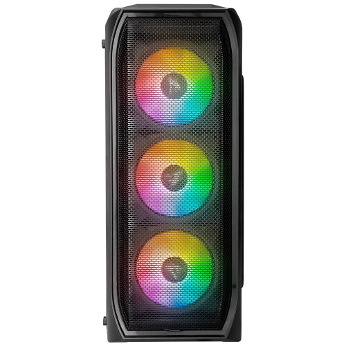Zalman N5 MF (SE)  RGB Fanlı MegaMax 600W 80 Plus Bronze  Siyah Mesh Panel Gaming Bilgisayar Kasası