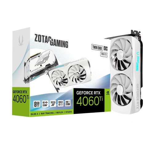 ZOTAC GAMING GeForce RTX 4060 Ti 8GB Twin Edge OC White Edition